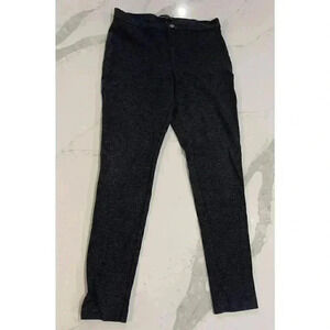 Banana Republic Dress Leggings Pants Women’s Size 6 Black Herringbone Stretch